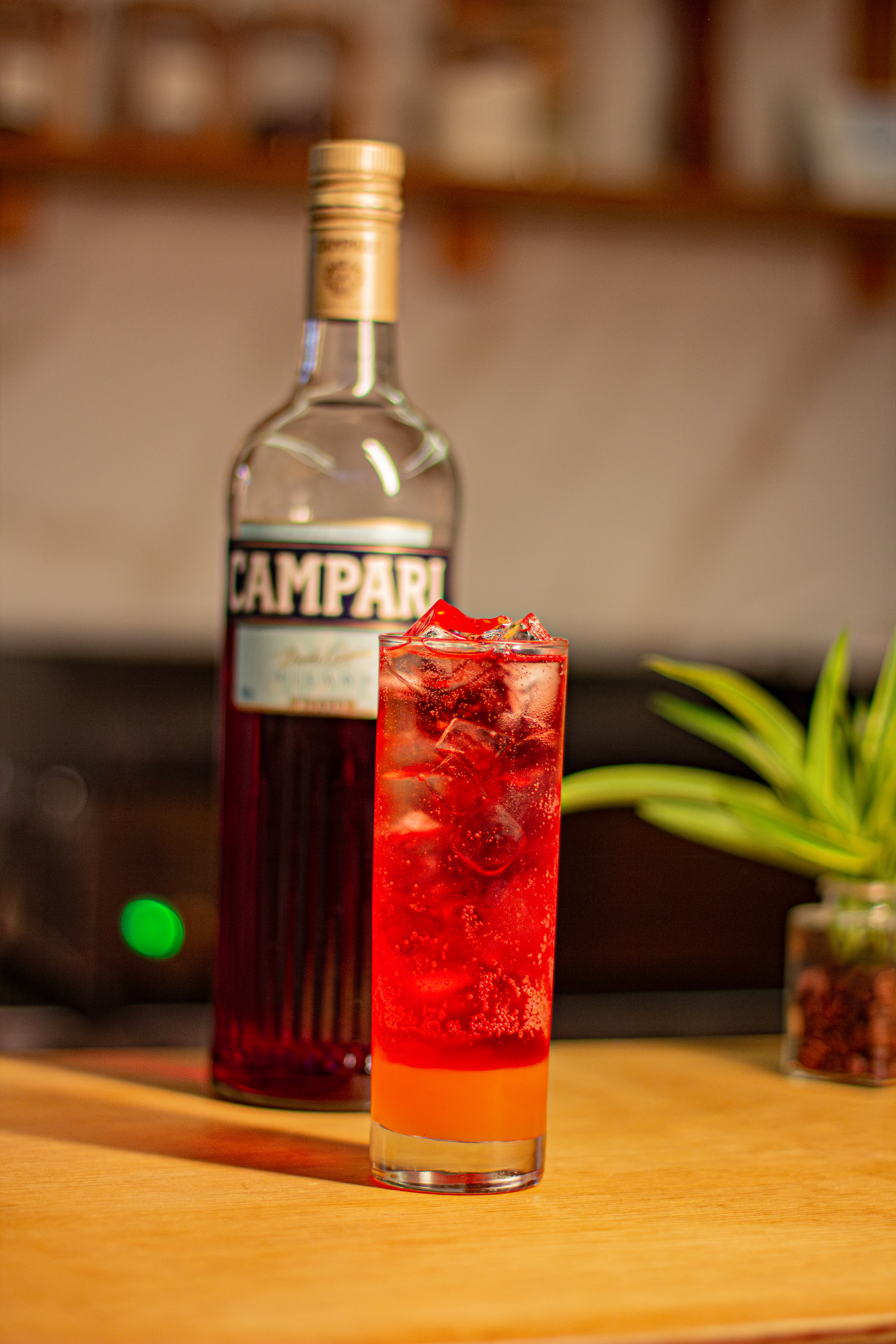 Campari com laranja